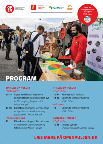 Program for OpEn på Klimafolkemødet 2024